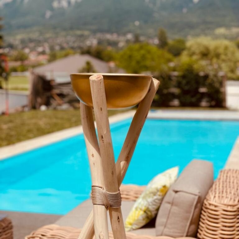 Trépieds bougies - Torches extérieures