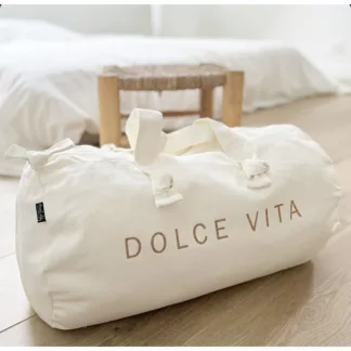 Sac polochon Milk Marcel et Lily