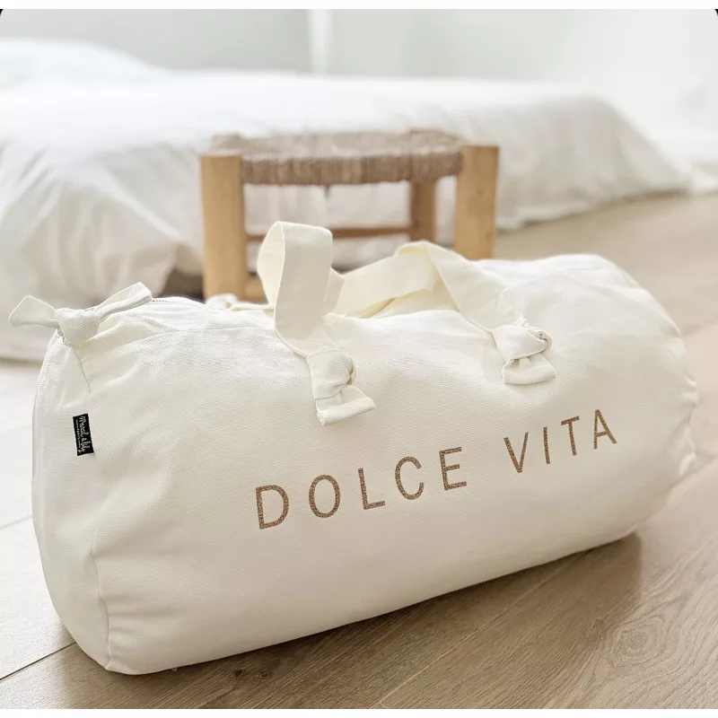Sac polochon Milk Marcel et Lily