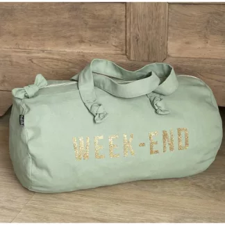 Sac polochon Sauge WeekEnd Marcel et Lily