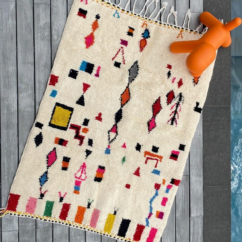 Tapis Azilal authentique tapis berbère
