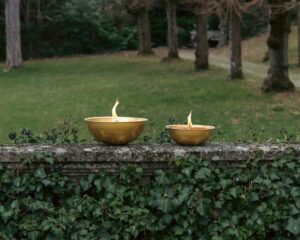 Bougies extérieures pour une illumination bohème et magique