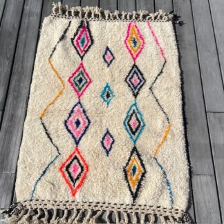 Tapis berbère Azilal coloré